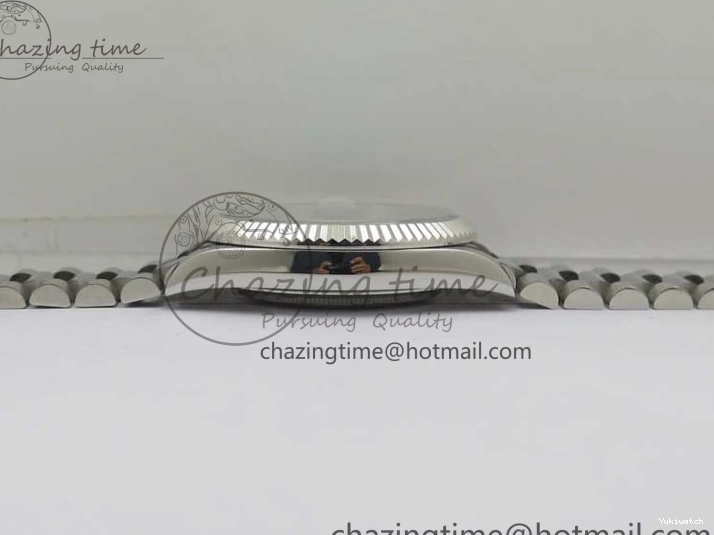 SS Dial 1:1 A2836 Tiffany SS Bracelet Maker Roman Date 40 Bp Blue Edition Day on Best 0412